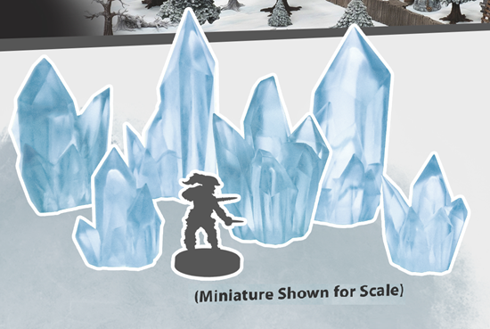 Terrain Monster Scenery: Ice Crystals