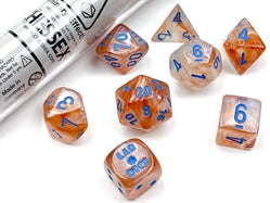 Dice Chessex: Poly 7 set Lab Dice Borealis