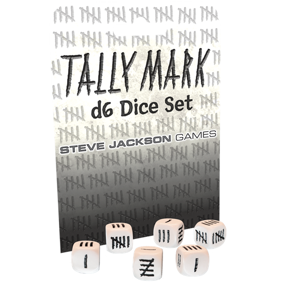 Dice Steve Jackson D06: Tally Mark