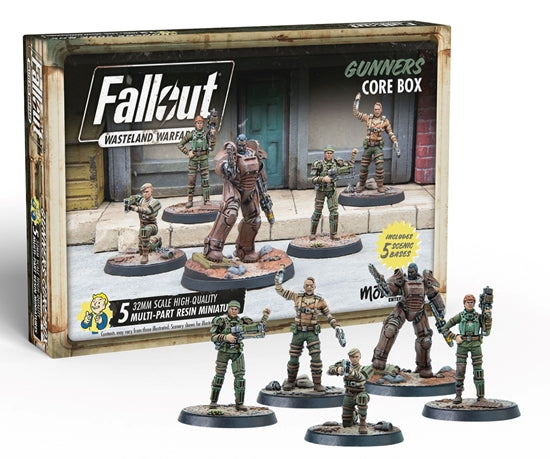 Fallout Wasteland Warfare Gunners: Core Box