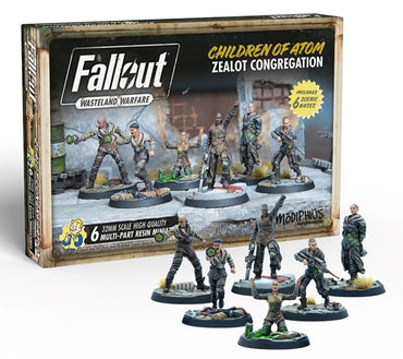 Fallout Wasteland Warfare Children of Atom: Zealot Congregation