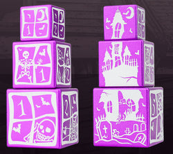 Dice Sirius Stackable Set: Engraved Aluminum