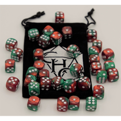Dice Critical Hit: D06 12mm set of 36 Fusion