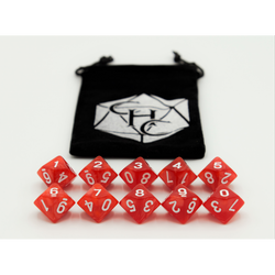 Dice Critical Hit: D10's Marbled