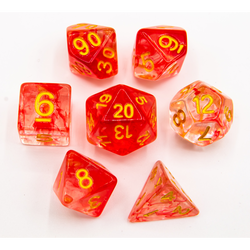 Dice Critical Hit: Poly 7 Set Nebula