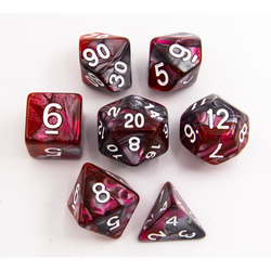Dice Critical Hit: Poly 7 Set Fusion Steel