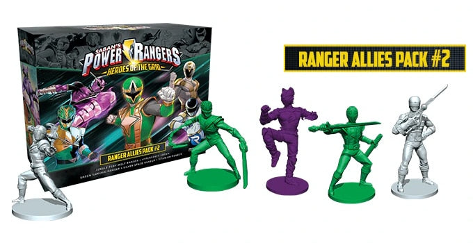 Power Rangers Heroes of the Grid: Ranger Allies Pack #2