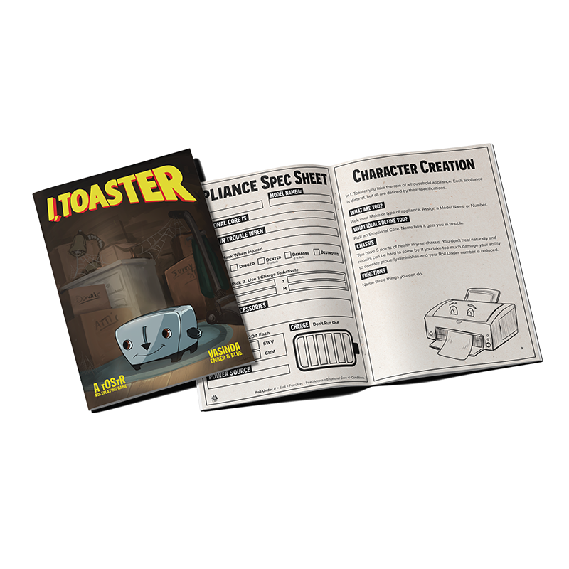 I, Toaster RPG