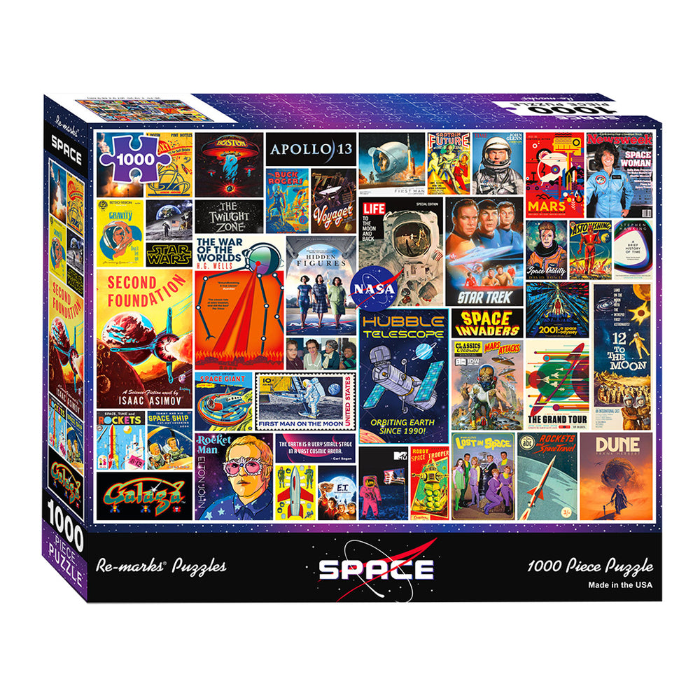 Puzzle Re Marks: 1000 piece Space