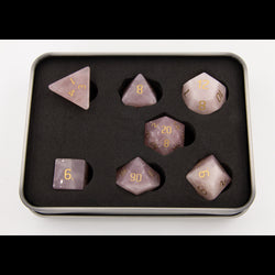 Dice Critical Hit: Poly 7 Set Gemstone