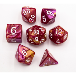 Dice Critical Hit: Poly 7 Set Fusion