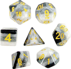 Dice Koplow: Poly 7 Set Layered Transparent