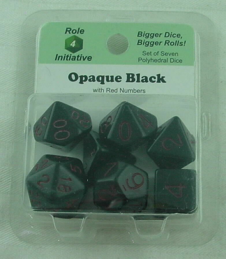 Dice Role 4 Initiative: Poly 7 Set Opaque