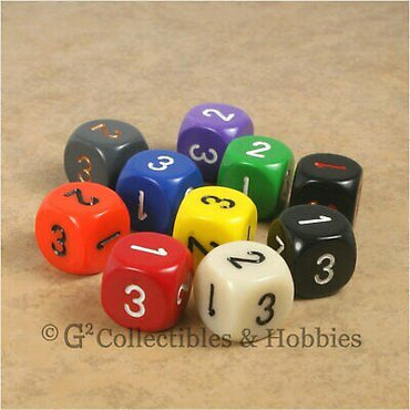 Dice Chessex: D03 6-sided