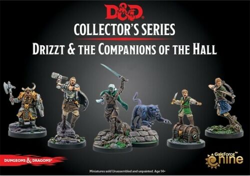 Mini Gale Force 9 Dungeons & Dragons: Drizzt & the Companions of the Hall