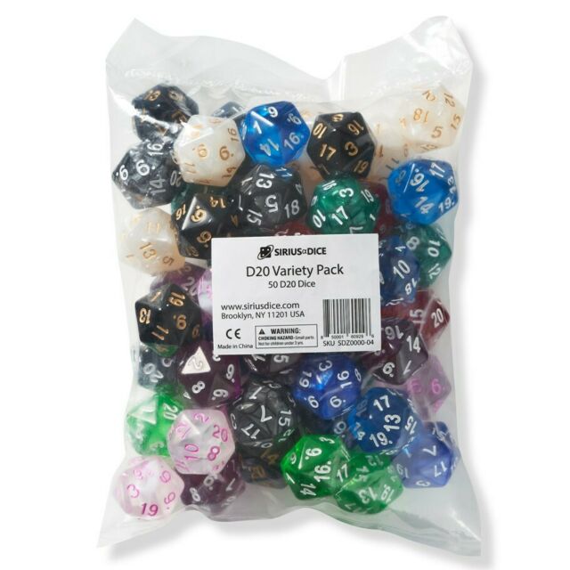 Dice Sirius: d20 Variety Pack Ast30