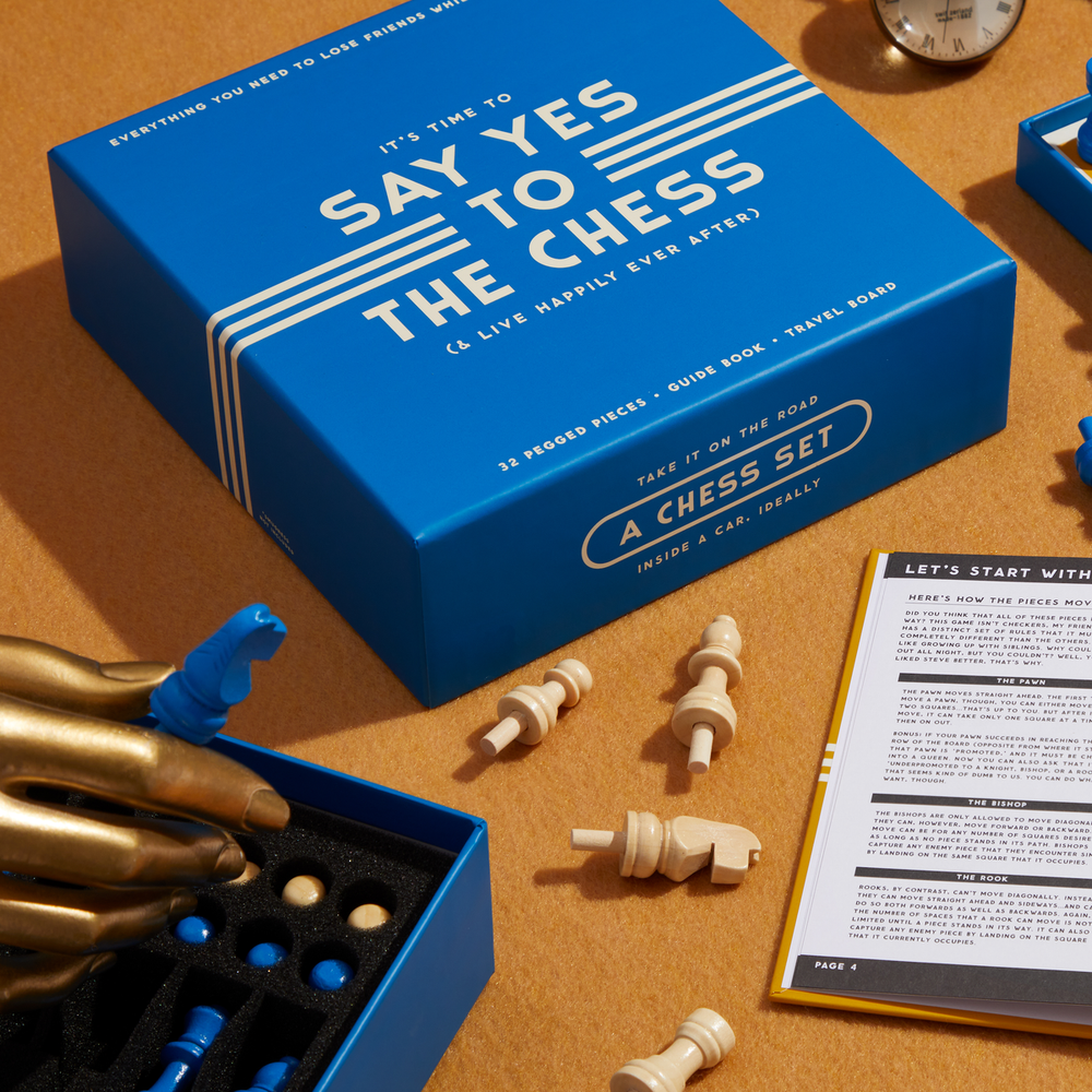 Chess Set: Say Yes To The Chess