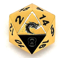Dice Old School Dice: D20 Metal Halfling