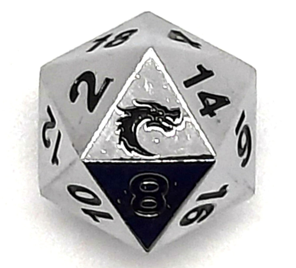 Dice Old School Dice: D20 Metal Halfling