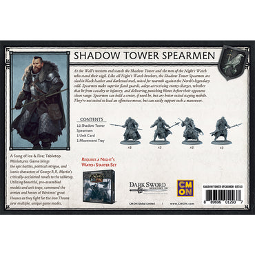 A Song of Ice & Fire Night's Watch: Shadow Tower Spearmen