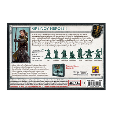 A Song of Ice & Fire Greyjoy: Greyjoy Heroes #1