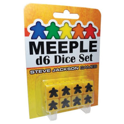 Dice Steve Jackson Games: Meeple d6 Dice Set