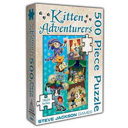 Puzzle Steve Jackson: 500 Piece Kitten Adventures