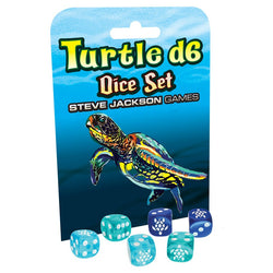 Dice Steve Jackson: D6 Turtle (6)