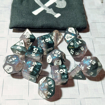 Dice GYLD: Slashing Damage Acrylic (14)