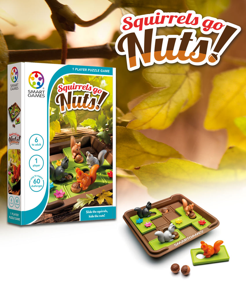 Puzzle Game - Squirrels Go Nuts!