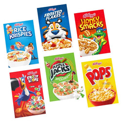 Puzzle Spin Master: 100 piece Kellogg's Cereal Multipack