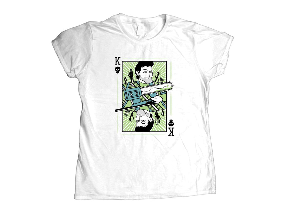 T-Shirt Snorgtees Ladies T: King Ash