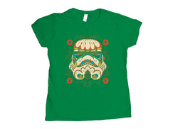 T-Shirt Snorgtees Ladies T: Sugar Skull Trooper