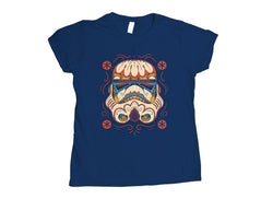 T-Shirt Snorgtees Ladies T: Sugar Skull Trooper