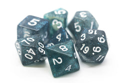 Dice Old School Dice: Poly 7 Set Sparkle
