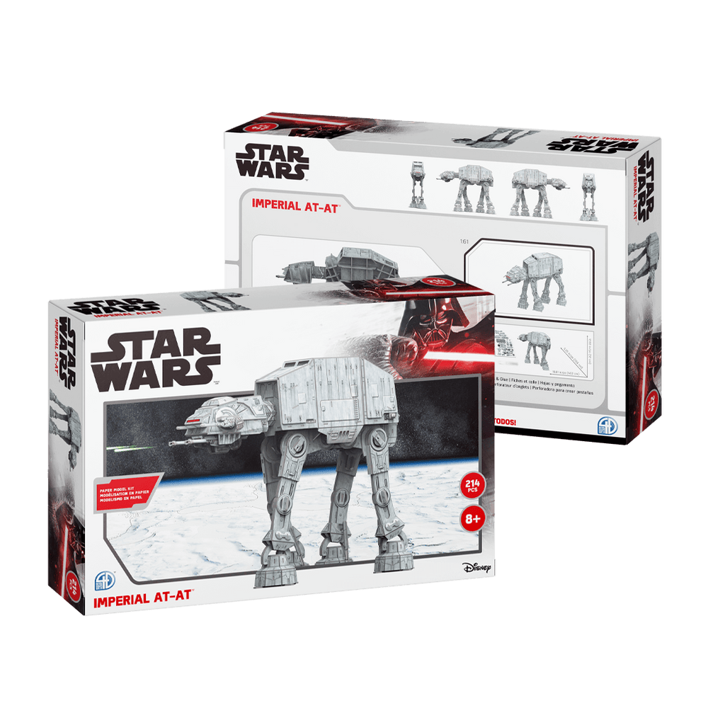 Puzzle 4D - Paper Model Star Wars: AT-AT Walker