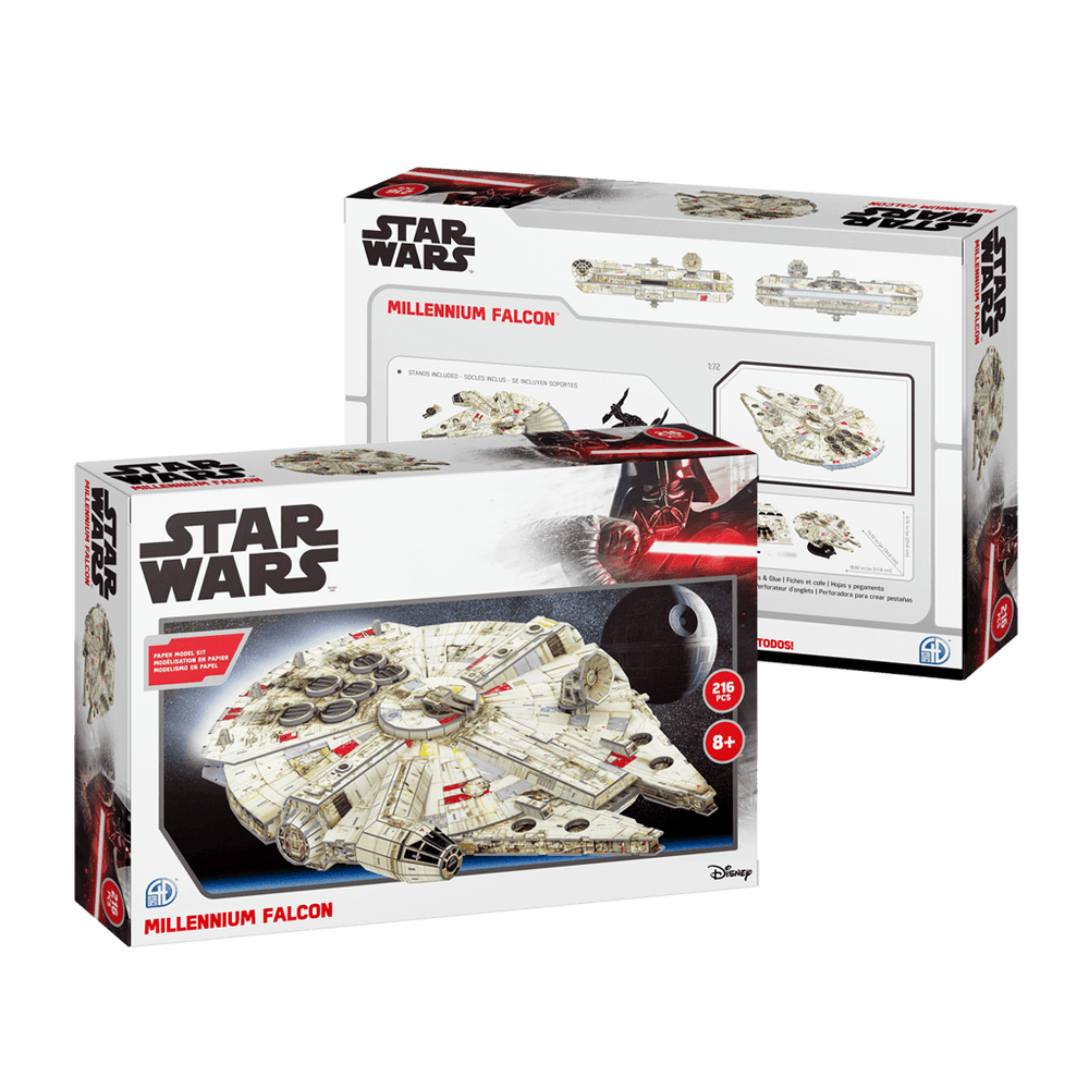 Puzzle 4D - Paper Model Star Wars: Millennium Falcon