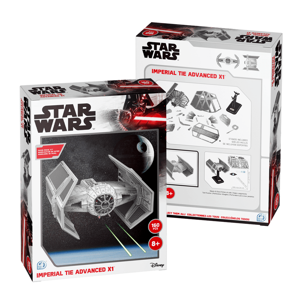 Puzzle 4D - Paper Model Star Wars: TIE Advance