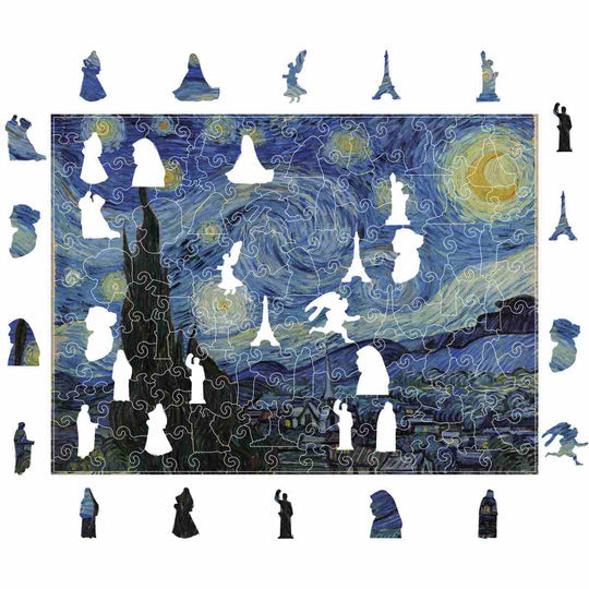 Puzzle Craft-Hub: The Starry Night