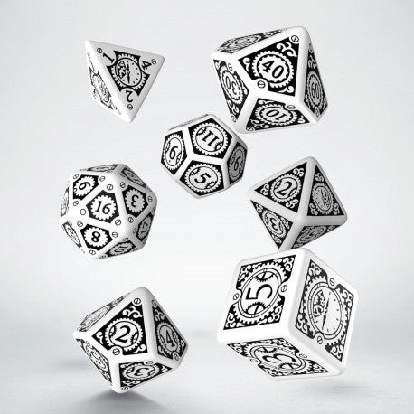 Dice Q-Workshop: Poly 7 Set Steampunk Clockwork