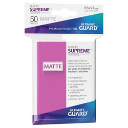 Card Sleeves Ultimate Guard: Supreme UX Matte Sleeves Standard Size 50ct