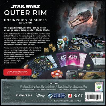 Star Wars Outer Rim: Unfinished Business