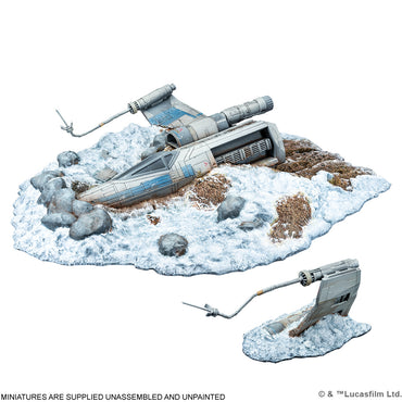 Star Wars Legion: Terrain - Crashed X-Wing