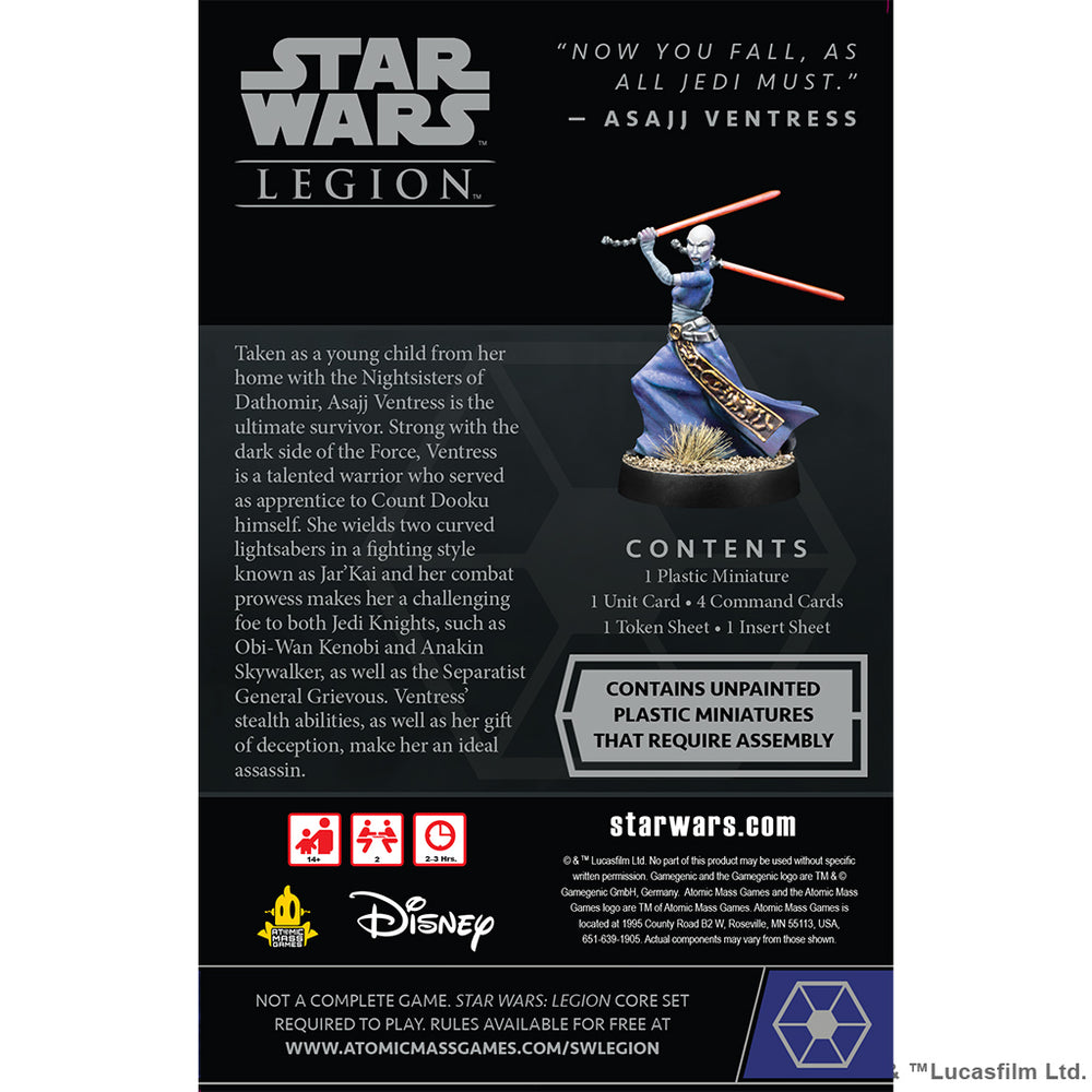 Star Wars Legion: Separatist Operative - Asajj Ventress