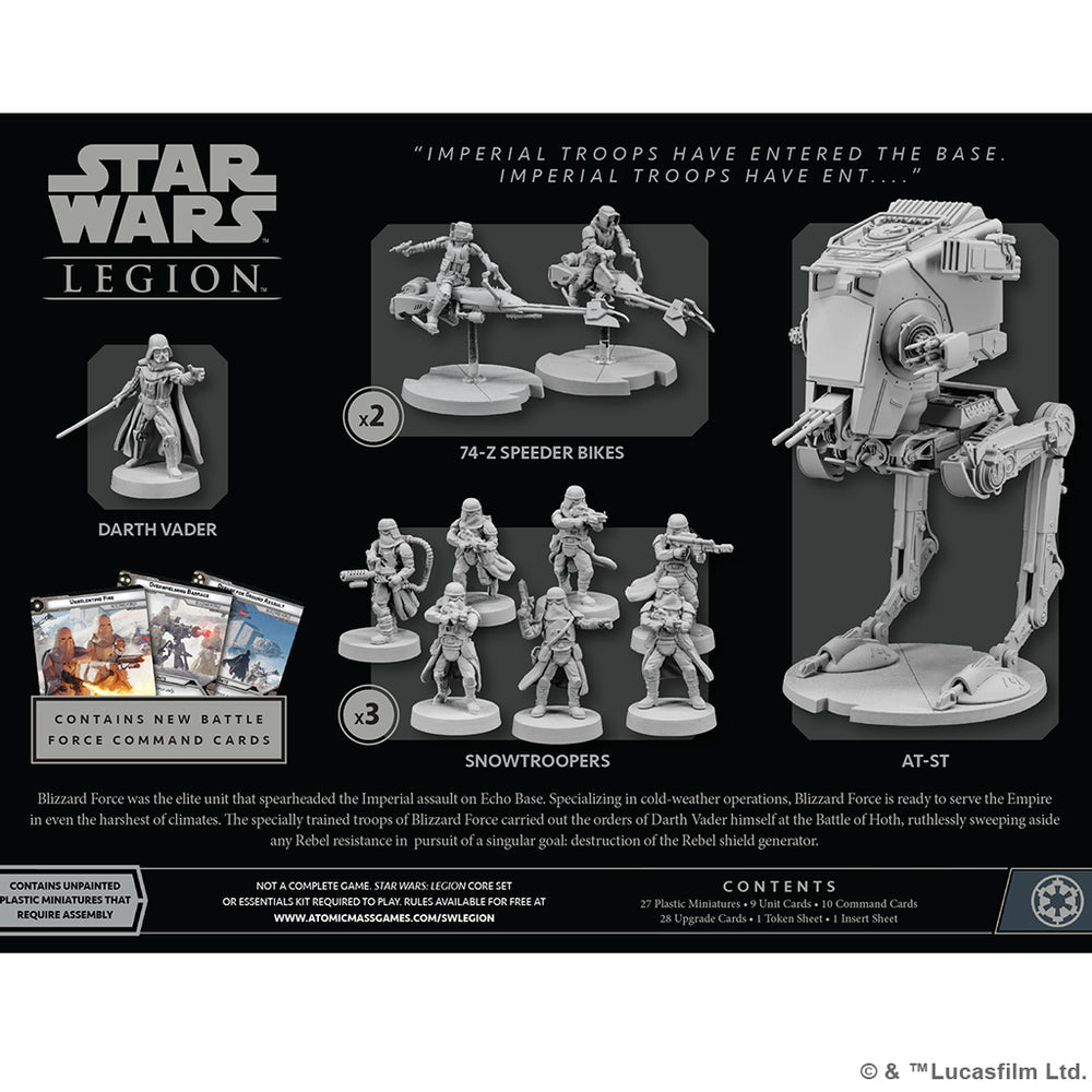 Star Wars Legion: Imperial - Blizzard Force Starter Set
