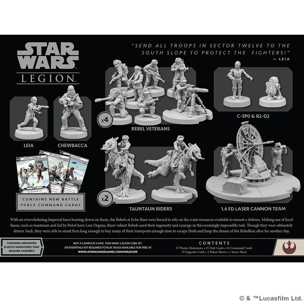 Star Wars Legion: Rebel - Echo Base Defenders Starter Set