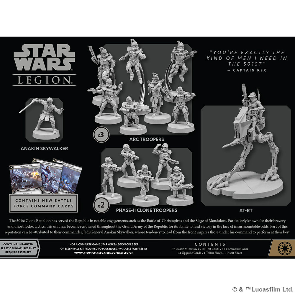 Star Wars Legion: Republic - 501st Legion Starter Set