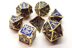 Dice Old School Dice: Poly 7 set Metal Knights of the Round Table