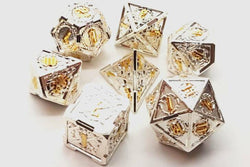 Dice Old School Dice: Poly 7 set Metal Knights of the Round Table