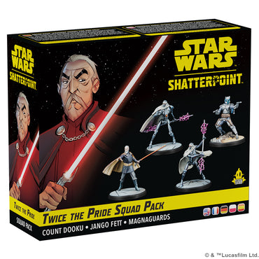 Star Wars Shatterpoint: Separatist - Count Dooku Squad - Twice the Pride